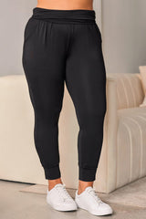 Plus Size High Waist Skinny Pants - Flyclothing LLC