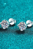 Good Day In My Mind Moissanite Stud Earrings - Flyclothing LLC