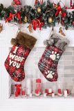 2-Pack Plush Christmas Stockings - Flyclothing LLC