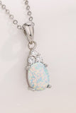 Find Your Center Opal Pendant Necklace - Flyclothing LLC