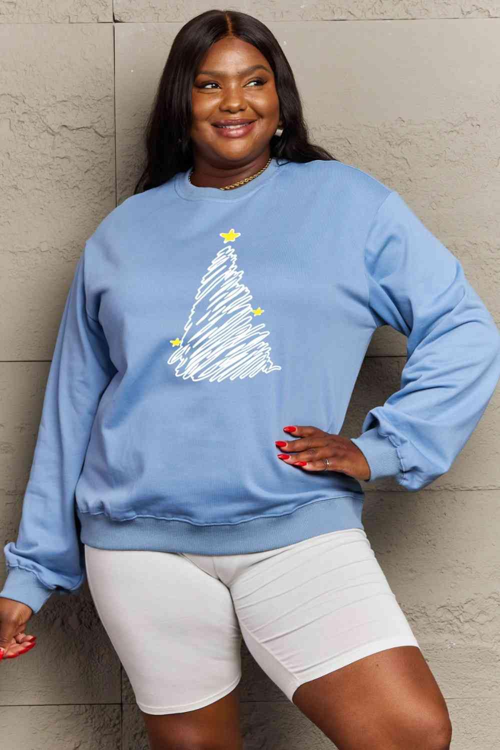 Simply Love Full Size Graphic Sweatshirt - Flyclothing LLC