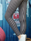 Printed High Waist Skinny Leggings - Trendsi