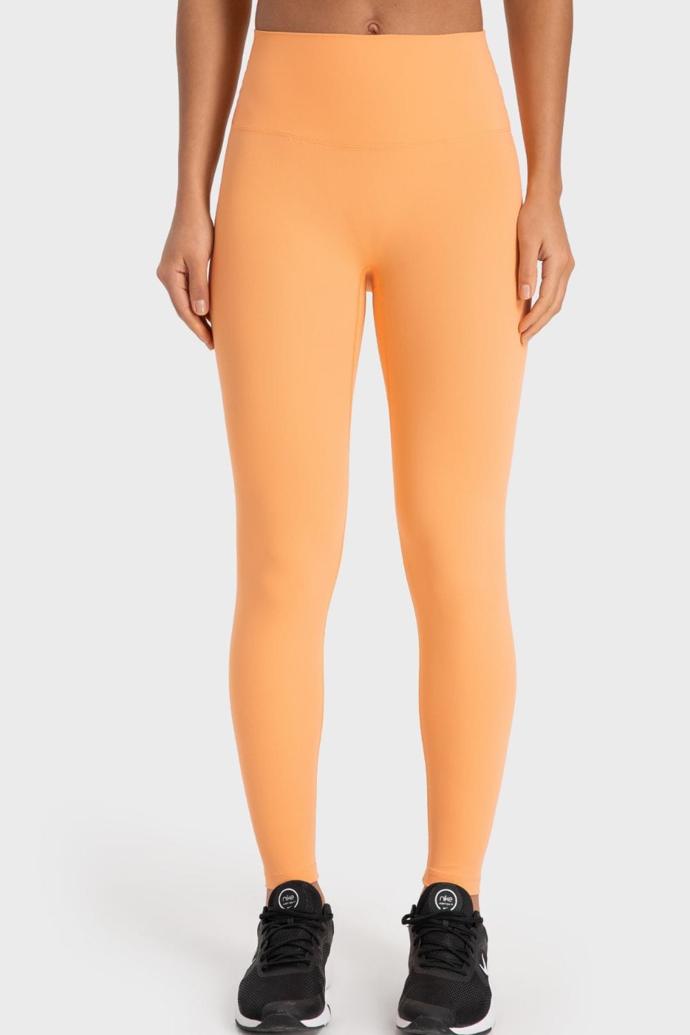 Basic Full Length Active Leggings - Trendsi