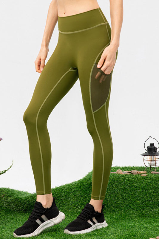 High Waist Slim Fit Long Sports Pants - Flyclothing LLC