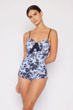 Marina West Swim Côte d'Azur Ruffle Trim One-Piece Swimsuit - Trendsi