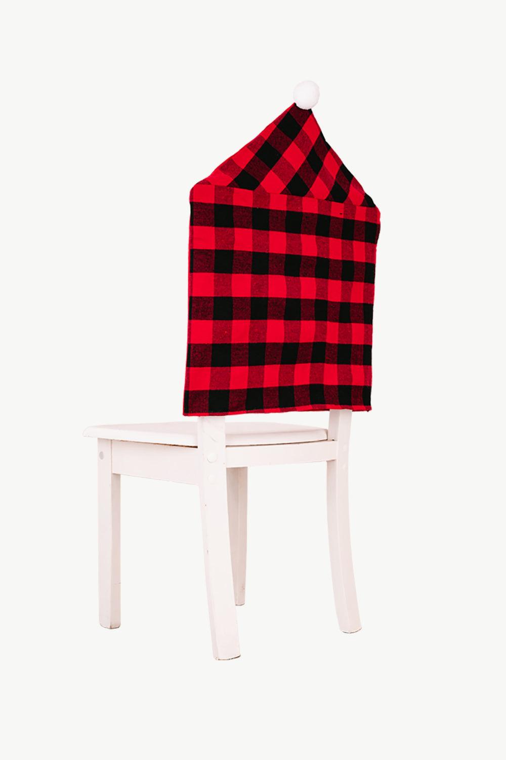 2-Pack Christmas Plaid Chair Covers - Flyclothing LLC