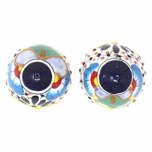 Encantada Handmade Pottery Spice Shakers, Dots & Flowers - Flyclothing LLC