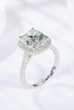 6 Carat Moissanite Halo Ring - Flyclothing LLC