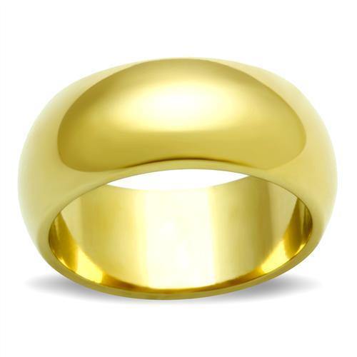 Alamode IP Gold(Ion Plating) Brass Ring with No Stone - Alamode