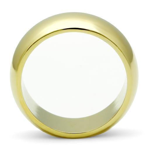 Alamode IP Gold(Ion Plating) Brass Ring with No Stone - Alamode