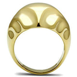 Alamode IP Gold(Ion Plating) Brass Ring with No Stone - Alamode