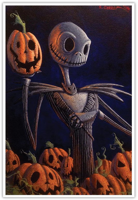 Steven Correa The Jack O Lantern Art Print - Flyclothing LLC