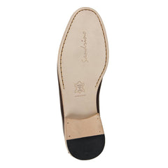 Sandro Moscoloni Jeromy Mocc Toe Handsewn Fancy Vamp Slip On - Flyclothing LLC