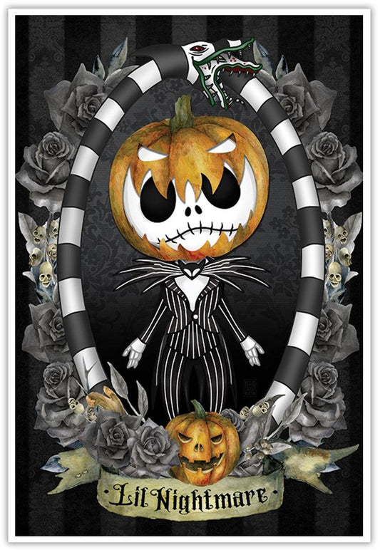 Miss Cherry Martini Lil Nightmare 12 x 18 Art Print - Flyclothing LLC