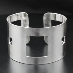 Alamode High polished (no plating) Stainless Steel Bangle with No Stone