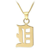 Alamode Gold White Metal Chain Pendant with No Stone