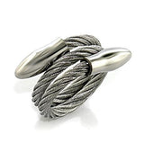 Alamode Stainless Steel Ring with No Stone - Alamode