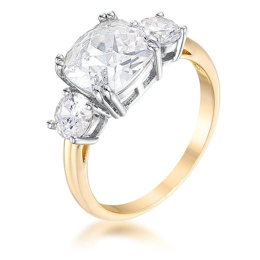 The Cushion Cut Royal Ring - JGI