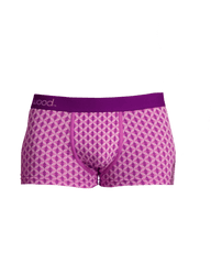 Wood Underwear purple interlock men's trunk - Flyclothing LLC