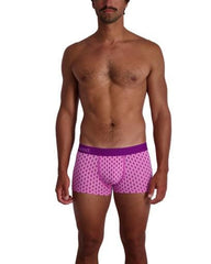 Wood Underwear purple interlock men's trunk - Flyclothing LLC