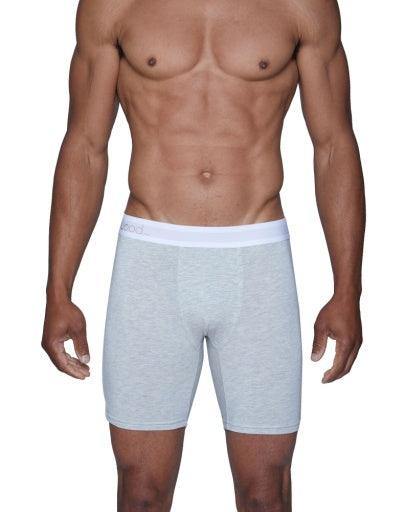 Wood Underwear heather grey men's biker brief - Flyclothing LLC