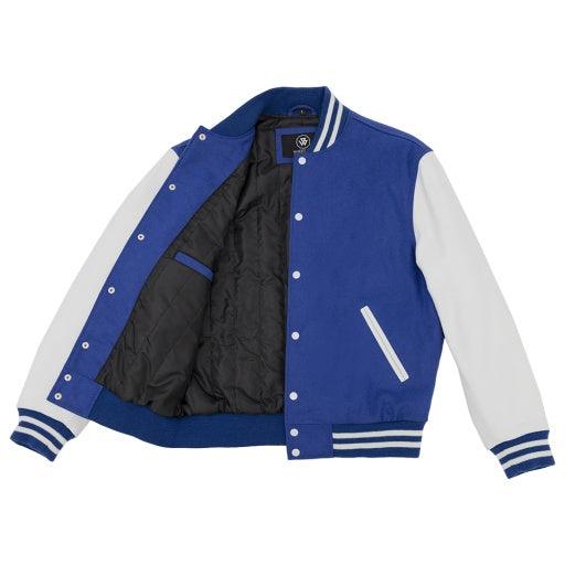 Varsity St. Louis Blues Royal Blue Leather Jacket