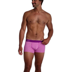 Wood Underwear purple interlock men's trunk - Flyclothing LLC