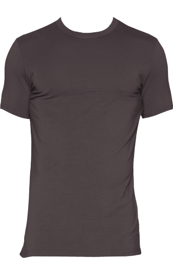 Wood Underwear walnut men's crew neck undershirt - Flyclothing LLC