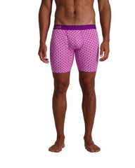 Wood Underwear purple interlock men's biker brief w-fly - Flyclothing LLC