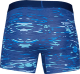 Wood Underwear blue liquid men's boxer brief w-fly - Flyclothing LLC