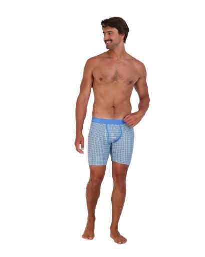 Wood Underwear steel blue rings men's biker brief w-fly - Flyclothing LLC