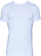 Wood Underwear white men's crew neck undershirt - Flyclothing LLC