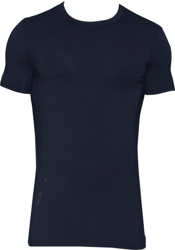 Wood Underwear black men's crew neck undershirt - Flyclothing LLC