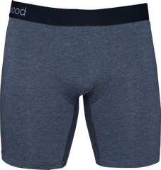 Wood Underwear charcoal heather men's biker brief - Flyclothing LLC