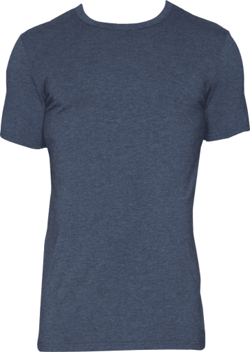 Wood Underwear charcoal heather men's crew neck undershirt - Flyclothing LLC