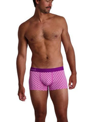 Wood Underwear purple interlock men's trunk - Flyclothing LLC