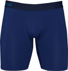 Wood Underwear deep space blue men's biker brief w-fly - Flyclothing LLC