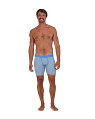 Wood Underwear steel blue rings men's biker brief w-fly - Flyclothing LLC