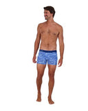 Wood Underwear blue camo mens boxer brief w-fly - Flyclothing LLC