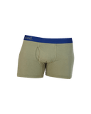 Wood Underwear olive mens boxer brief w-fly - Flyclothing LLC