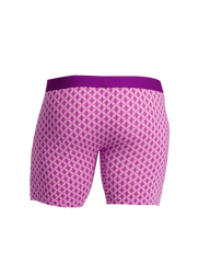 Wood Underwear purple interlock men's biker brief w-fly - Flyclothing LLC