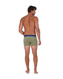 Wood Underwear olive mens boxer brief w-fly - Flyclothing LLC