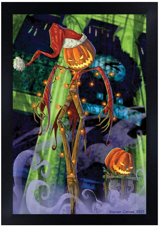 Steven Correa The Jack O Lantern 12 x 18 Art Print - Flyclothing LLC