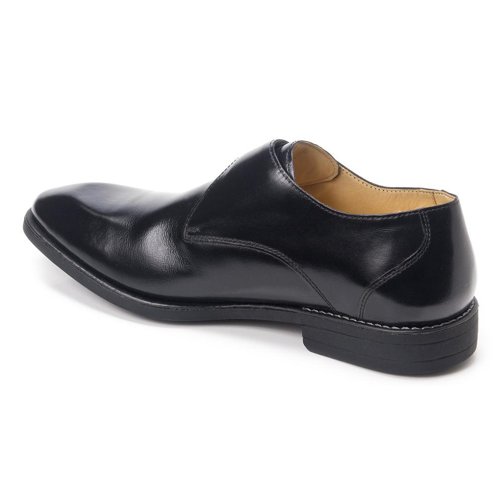 Sandro Moscoloni Premium Wendell Plain Toe Side Buckle Slip On - Flyclothing LLC